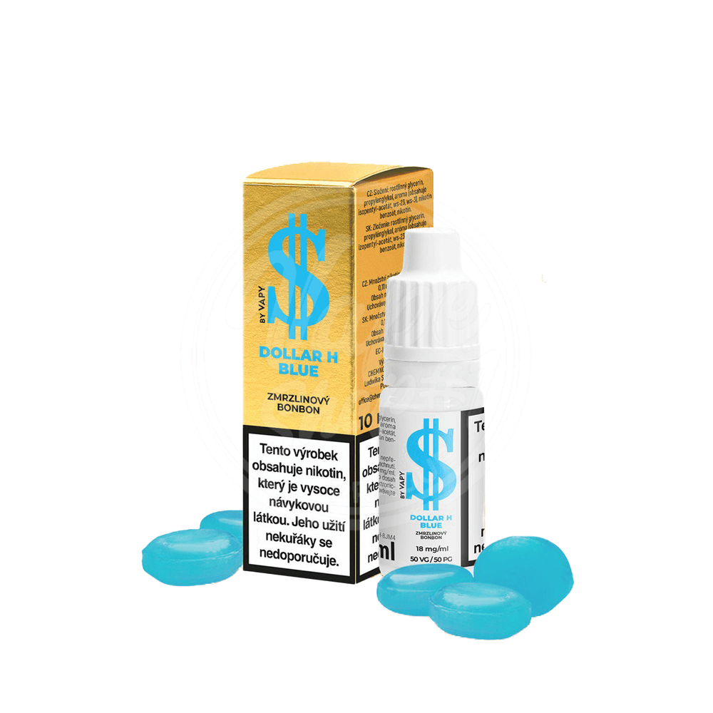 DOLLAR H BLUE – Jeges cukorka (18 mg / 10 ml)