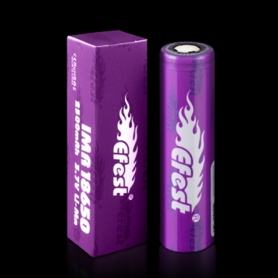 18650 Efest akkumulátor cella 3000 mah