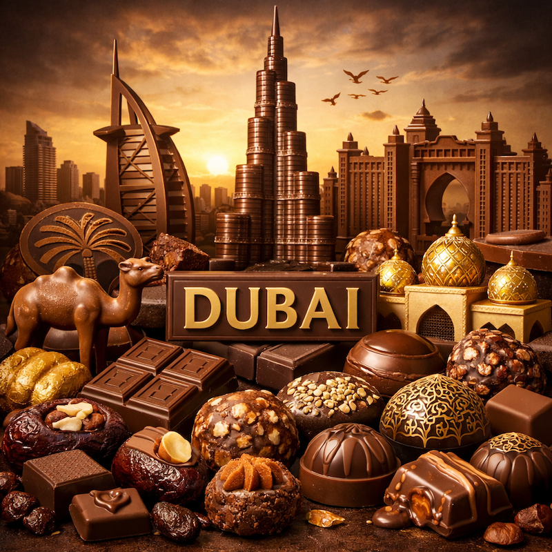 Dubai csokoládé ízű e-liquid