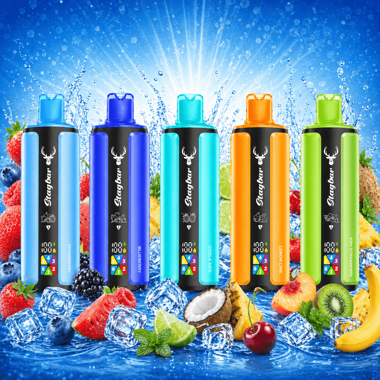 Stag Bar 180 000 puffs - 6in1 - csomag (5 db)