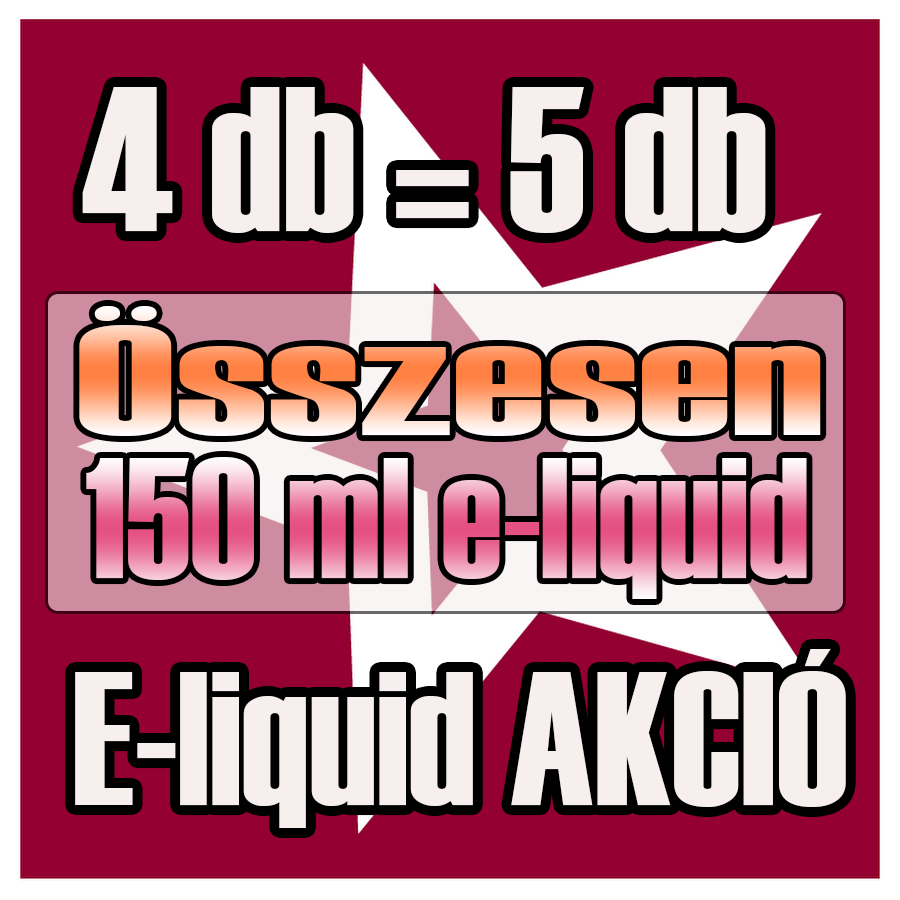 5 x 30 ml e-liquid csomag - Image 2